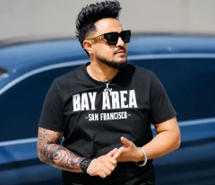 Cheema Y  Black T-Shirt - Heavyweight 3D Puff Print Premium Streetwear